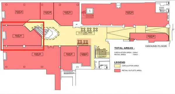 Ground Floor Retail Space Available | Shop (78.75 sqm) in Paola