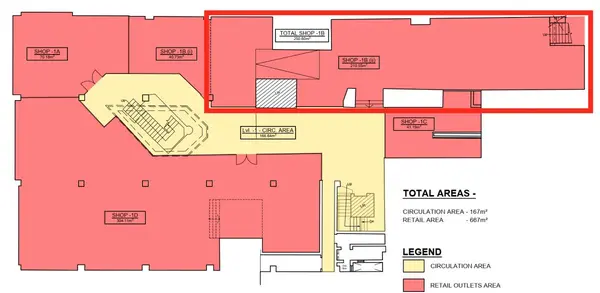 210.55 sqm Finished Shop for Rent in Paola Business Complex