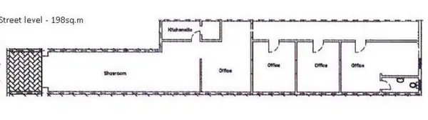 Offices in Malta: 700sqm commercial property in Gzira for rent