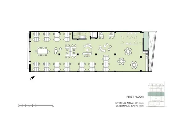 Office for rent in Mriehel with an area of 381sqm for rent