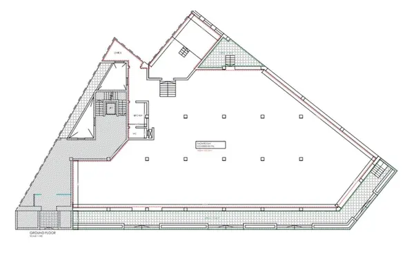 Office / showroom for rent in a good corner location in Mosta - 670sqm to let - great value !