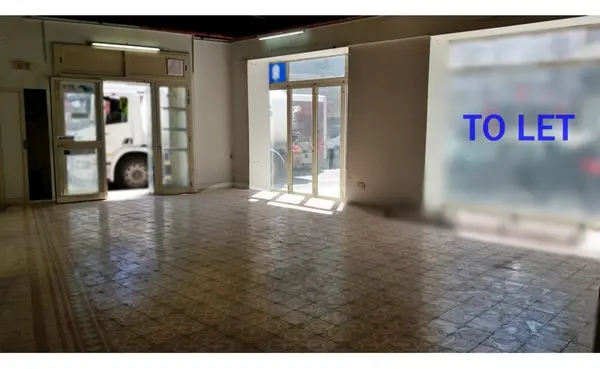 Shops for rent Malta: 78sqm Retail outlet for rent in Gzira
