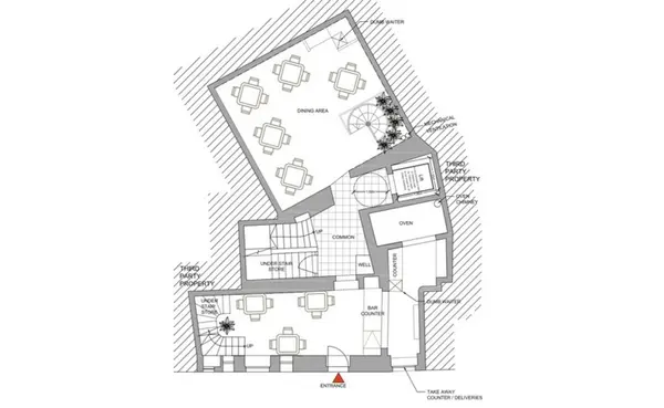 Restaurant to let Malta: Rabat huge 4 levels restaurant for rent in a 550 years old Bottega