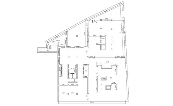 office space for rent in Gzira that consists of 470 sqm