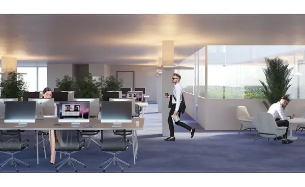 Modern Office for rent in Mriehel that consists of 113 sqm