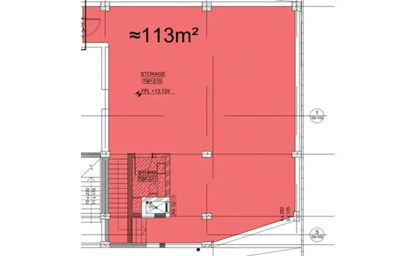 Tigne Point 295sqm commercial shop for rent