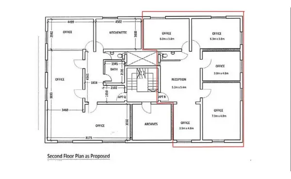 Offices for rent Malta: Brand new Ta' Xbiex 100sqm commercial premises to let
