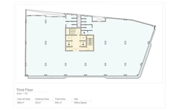 940sqm modern office for rent in St Julians