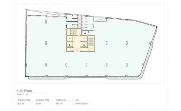 Business Centre for rent in St Julians with an area of 5584sqm
