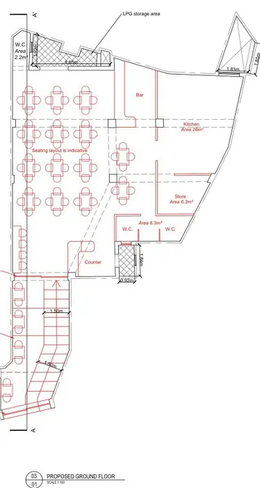Restaurants for rent in Malta: 190sqm class 4D commercial premises in Gzira